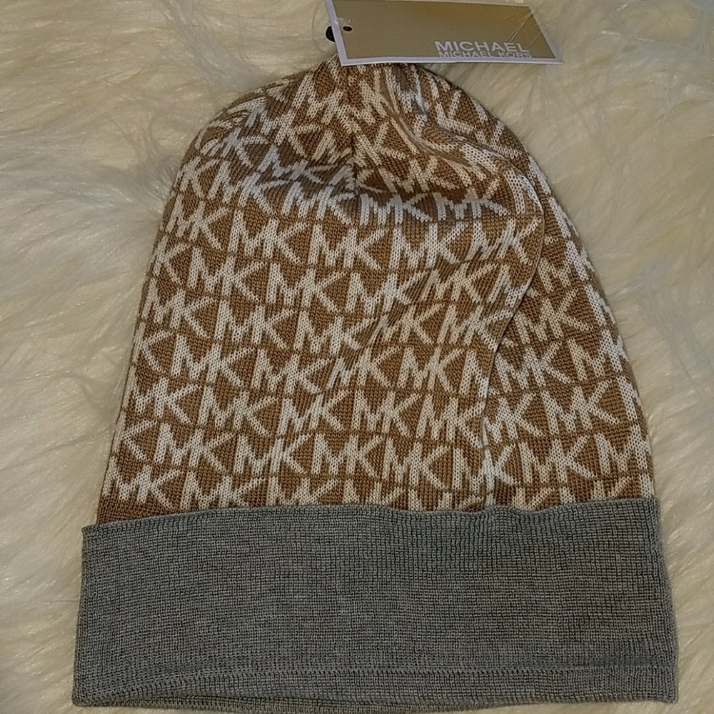 NWT Michael Kors Signature Logo Hat